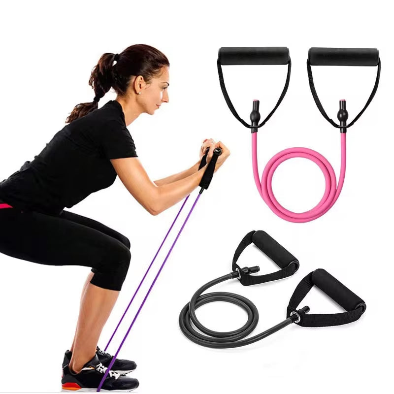 Ultimate Resistance Bands - 5 Levels Elastic Pull Rope for Home Gym Muscle Training