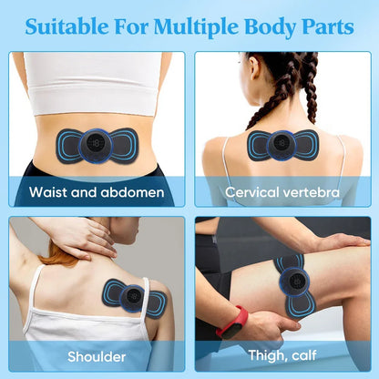 Professional Electric Neck Massager with EMS Technology for Muscle Relief and Pain Management