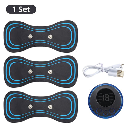 Professional Electric Neck Massager with EMS Technology for Muscle Relief and Pain Management