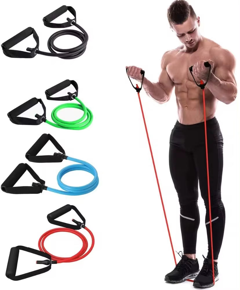 Ultimate Resistance Bands - 5 Levels Elastic Pull Rope for Home Gym Muscle Training